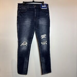 Arizona Jean Co Advance Flex 360 Skinny Jeans Men's Size‎ 34x32  Distressed New